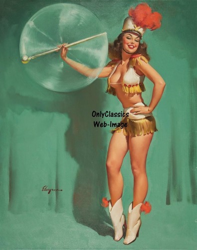 1955 gil elvgren brown - gil, &